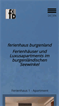 Mobile Screenshot of ferienhaus-burgenland.at